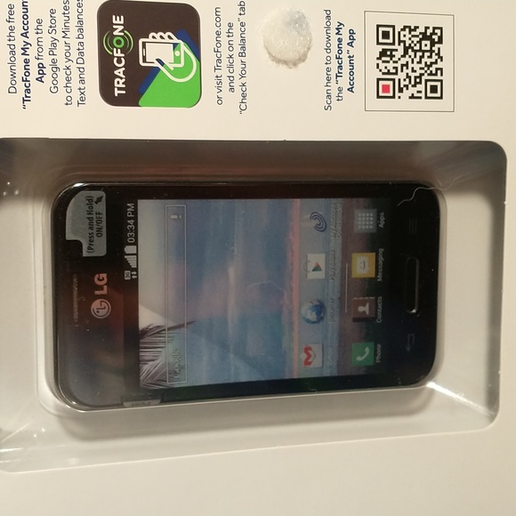 LG TracFone Optimus Fuel Android Smartphone - NIB (2 Units for sale) - Picture 2 of 6